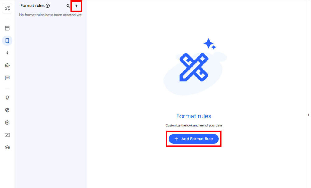 AppSheet画面説明_Format rules新規作成